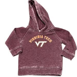 Infant 3-6 months Virginia tech hoody hoodie hooded sweatshirt colosseum